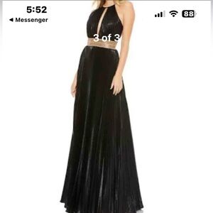 Mac Duggal Black Maxi Dress